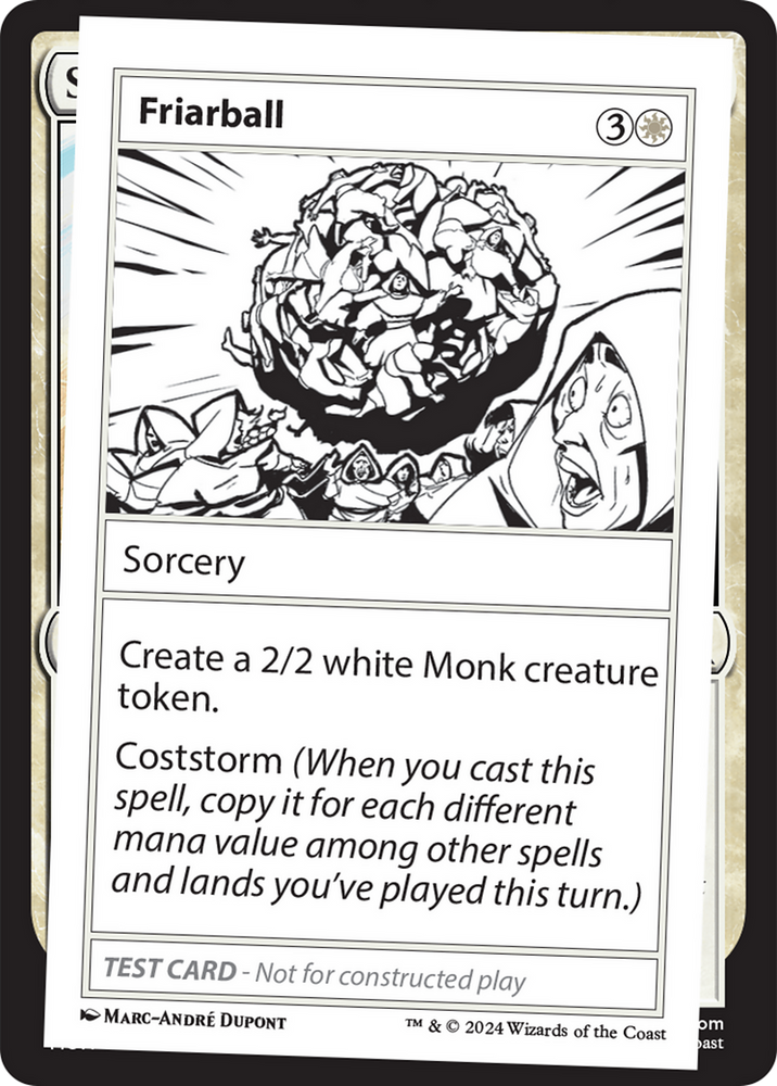 Friarball [Mystery Booster 2 Playtest Cards] Magic: The Gathering