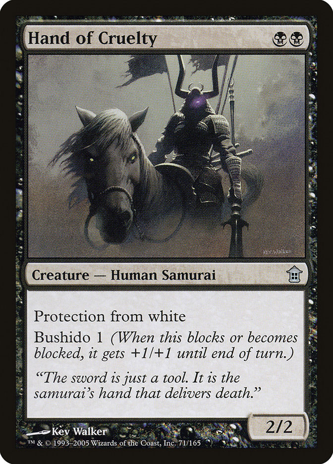 Hand of Cruelty [Saviors of Kamigawa] Magic: The Gathering