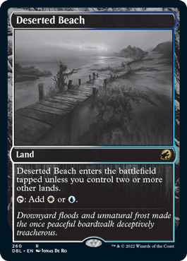 Deserted Beach [Innistrad: Double Feature] Magic: The Gathering