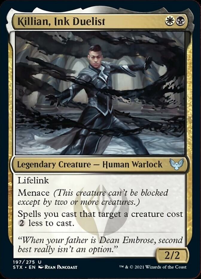Killian, Ink Duelist [Strixhaven: School of Mages] Magic: The Gathering