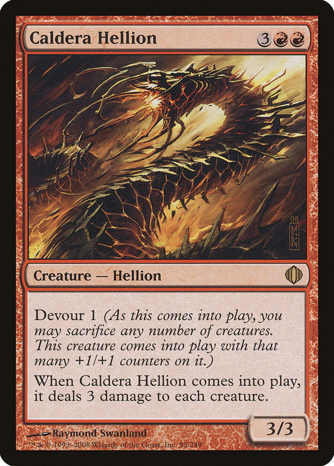 Caldera Hellion [Shards of Alara] Magic: The Gathering