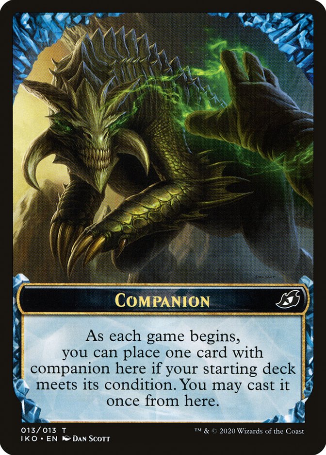Companion [Ikoria: Lair of Behemoths Tokens] Magic: The Gathering
