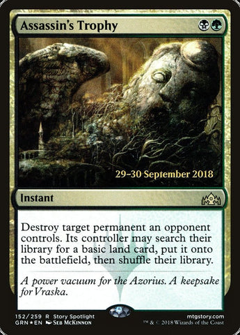 Assassin's Trophy [Guilds of Ravnica Prerelease Promos] Magic: The Gathering