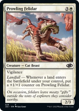Prowling Felidar [Jumpstart 2022] Magic: The Gathering
