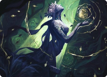 Nature's Embrace Art Card [Innistrad: Crimson Vow Art Series] Magic: The Gathering