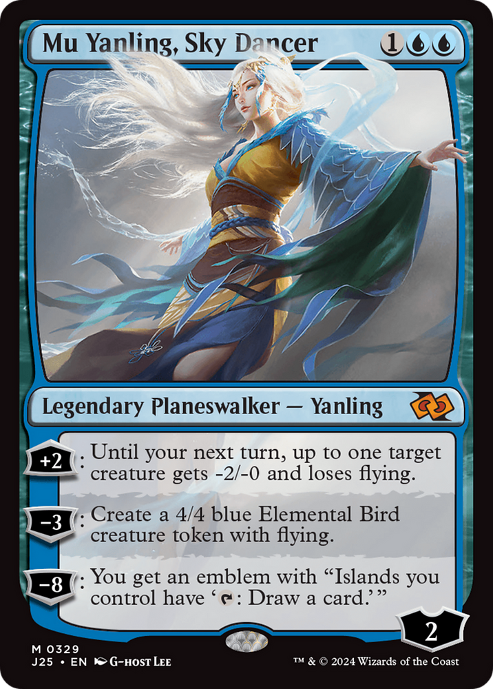 Mu Yanling, Sky Dancer [Foundations Jumpstart] Magic: The Gathering