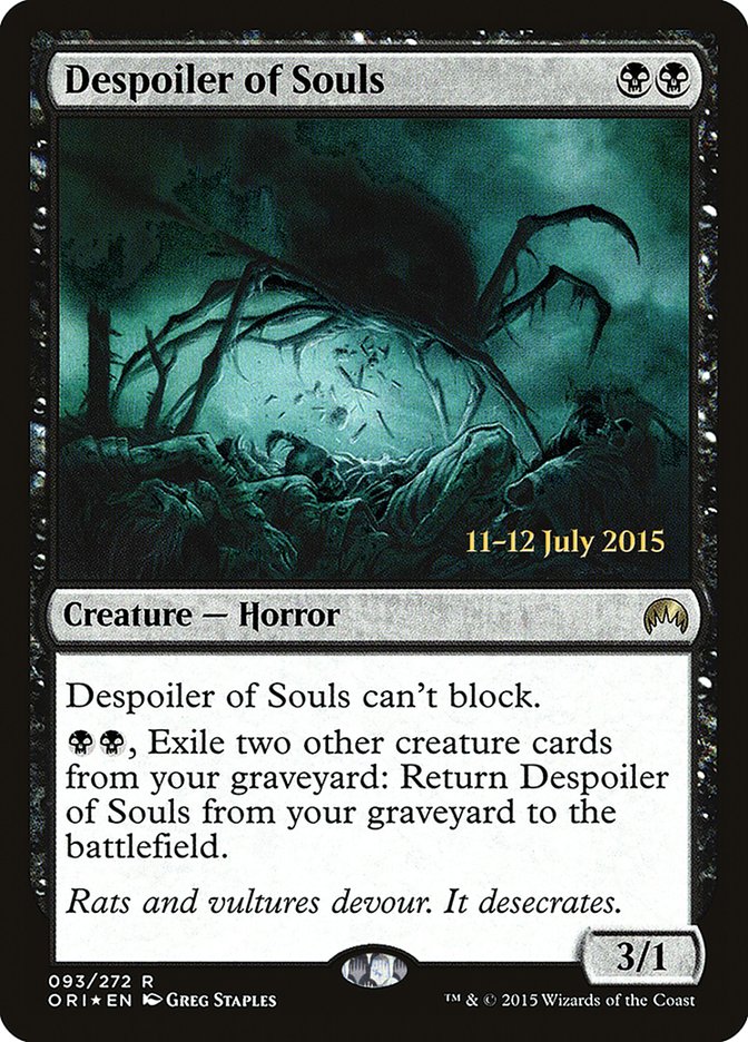 Despoiler of Souls [Magic Origins Prerelease Promos] Magic: The Gathering