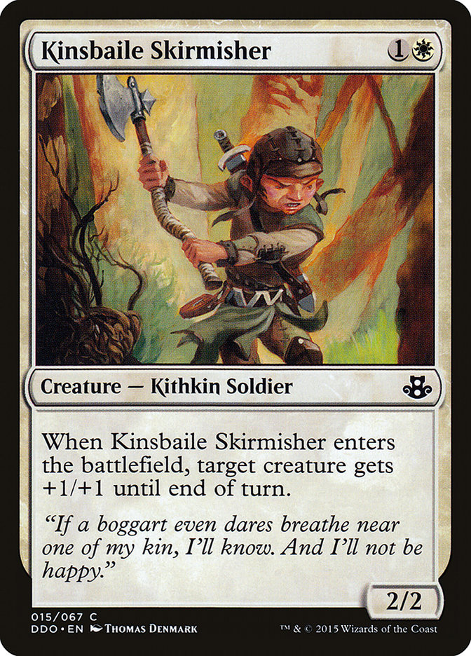 Kinsbaile Skirmisher [Duel Decks: Elspeth vs. Kiora] Magic: The Gathering