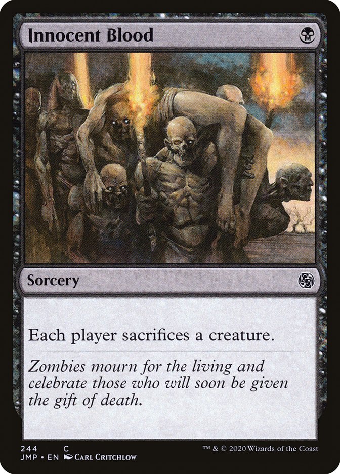Innocent Blood [Jumpstart] Magic: The Gathering