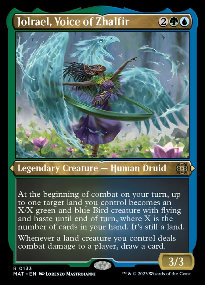Jolrael, Voice of Zhalfir (Foil Etched) [March of the Machine: The Aftermath] Magic: The Gathering