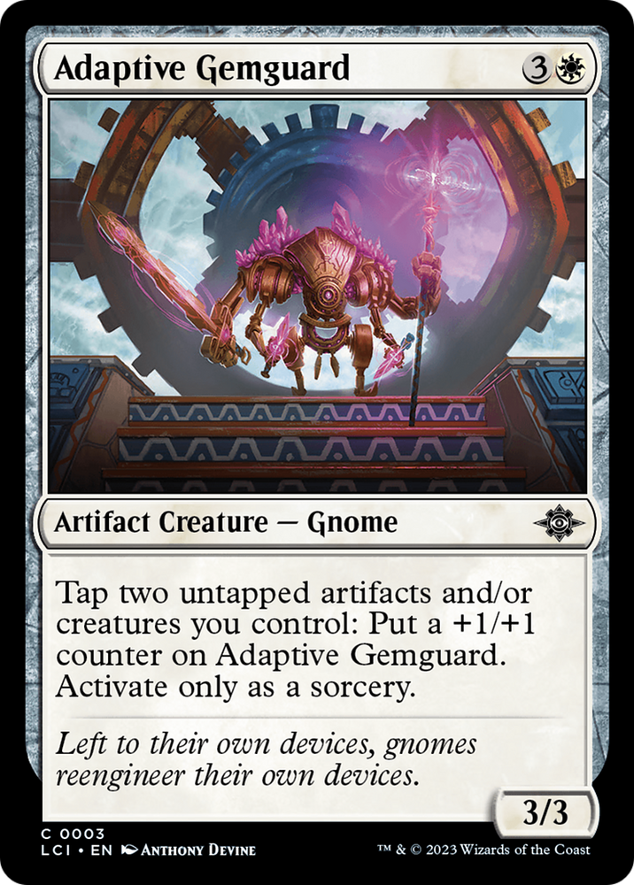 Adaptive Gemguard [The Lost Caverns of Ixalan] Magic: The Gathering