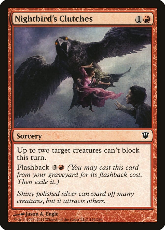 Nightbird's Clutches [Innistrad] Magic: The Gathering