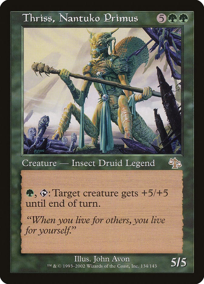 Thriss, Nantuko Primus [Judgment] Magic: The Gathering
