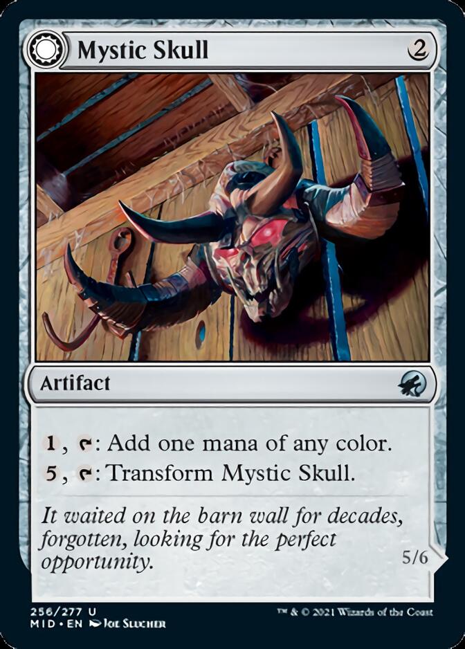 Mystic Skull // Mystic Monstrosity [Innistrad: Midnight Hunt] Magic: The Gathering