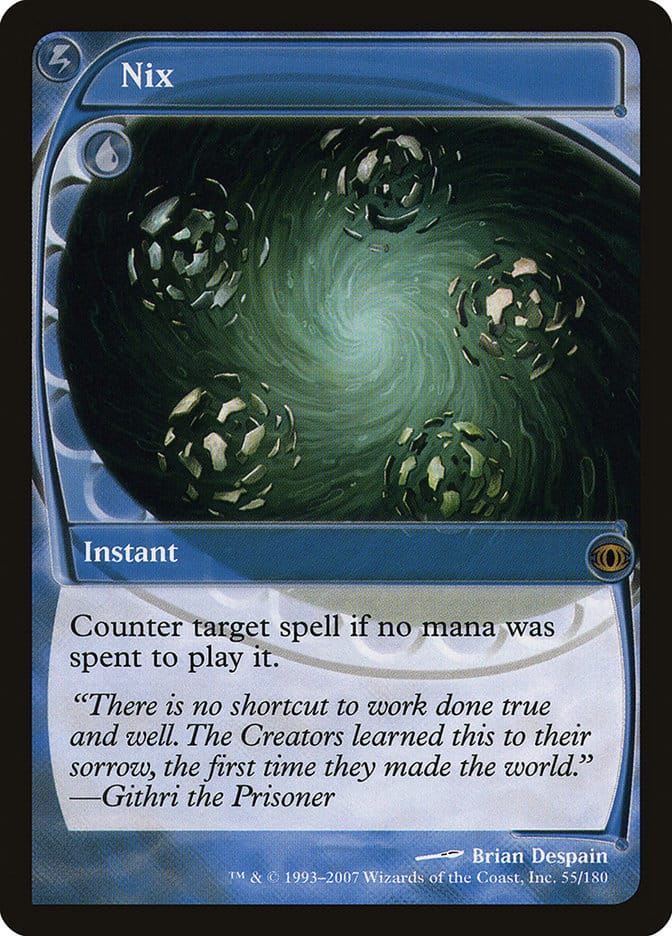 Nix [Future Sight] Magic: The Gathering