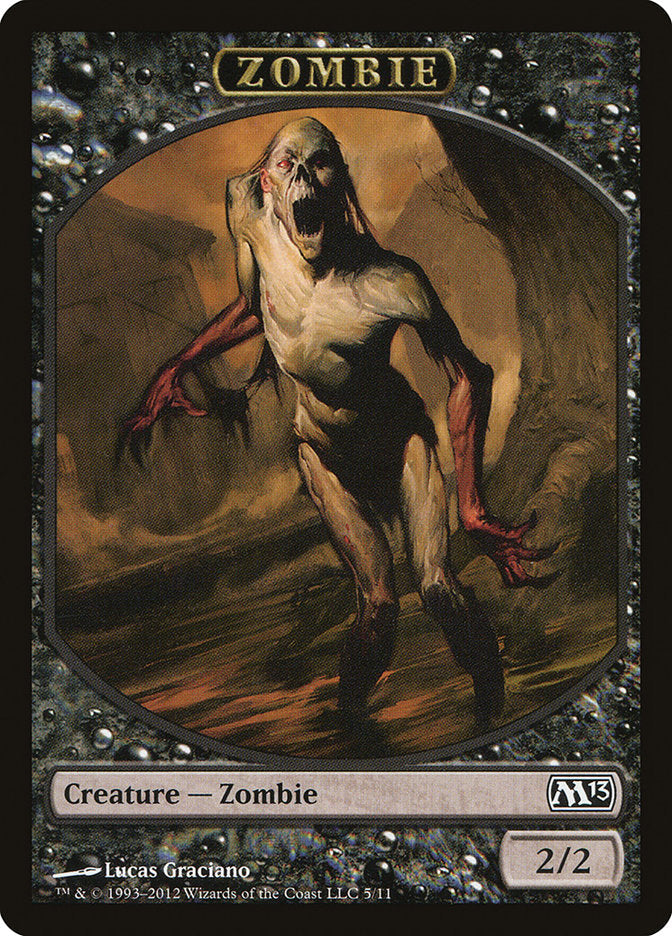 Zombie Token [Magic 2013 Tokens] Magic: The Gathering