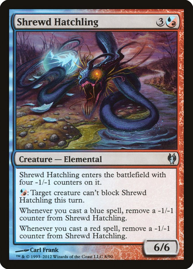 Shrewd Hatchling [Duel Decks: Izzet vs. Golgari] Magic: The Gathering