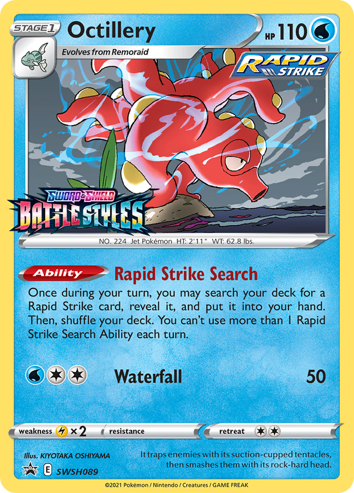 Octillery (SWSH089) (Prerelease Promo) [Sword & Shield: Black Star Promos] Pokémon