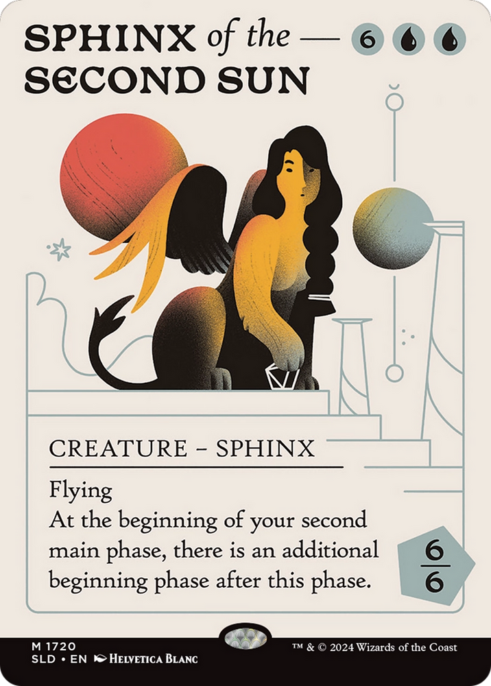 Sphinx of the Second Sun [Secret Lair Drop Series] Magic: The Gathering