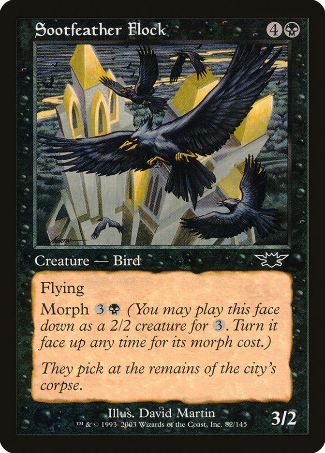 Sootfeather Flock [Legions] Magic: The Gathering