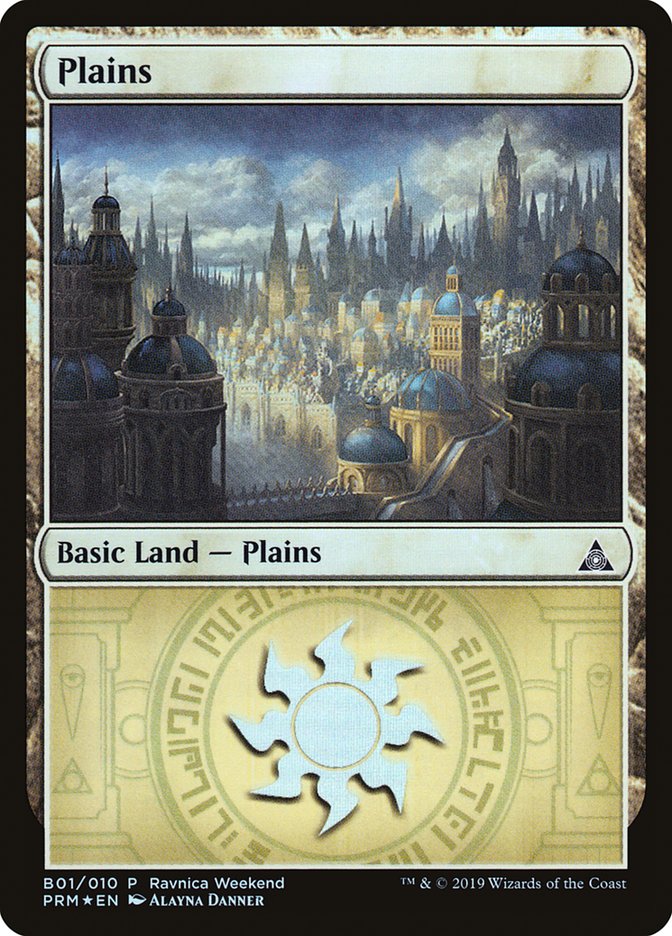 Plains (B01) [Ravnica Allegiance Guild Kit] Magic: The Gathering