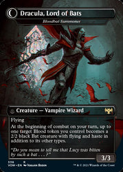 Voldaren Bloodcaster // Bloodbat Summoner - Dracula, Lord of Blood // Dracula, Lord of Bats [Innistrad: Crimson Vow] Magic: The Gathering