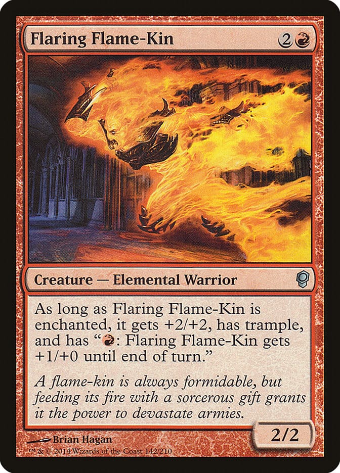 Flaring Flame-Kin [Conspiracy] Magic: The Gathering