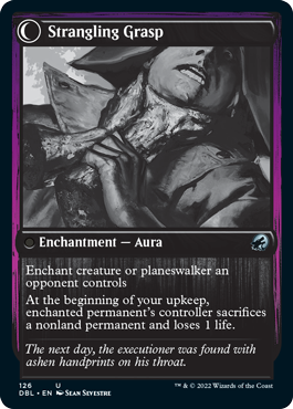Vengeful Strangler // Strangling Grasp [Innistrad: Double Feature] Magic: The Gathering