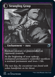Vengeful Strangler // Strangling Grasp [Innistrad: Double Feature] Magic: The Gathering