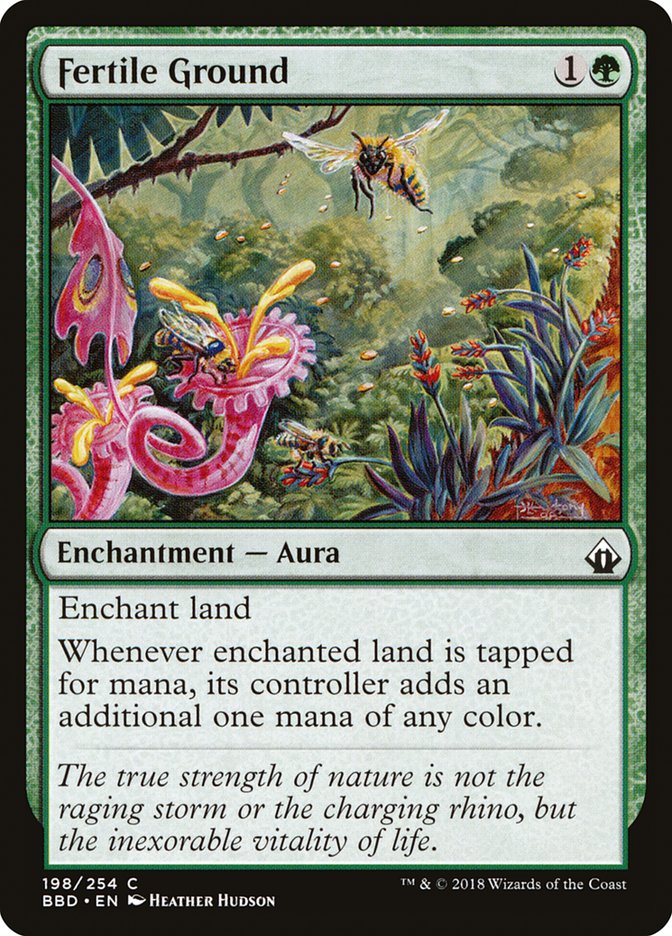 Fertile Ground [Battlebond] Magic: The Gathering