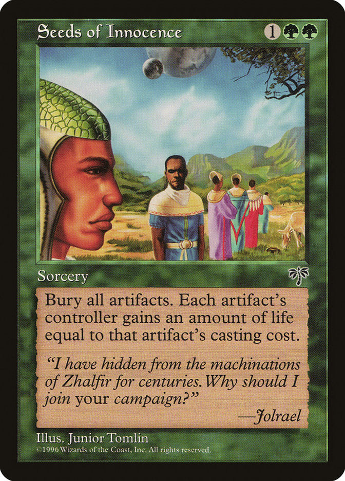 Seeds of Innocence [Mirage] Magic: The Gathering