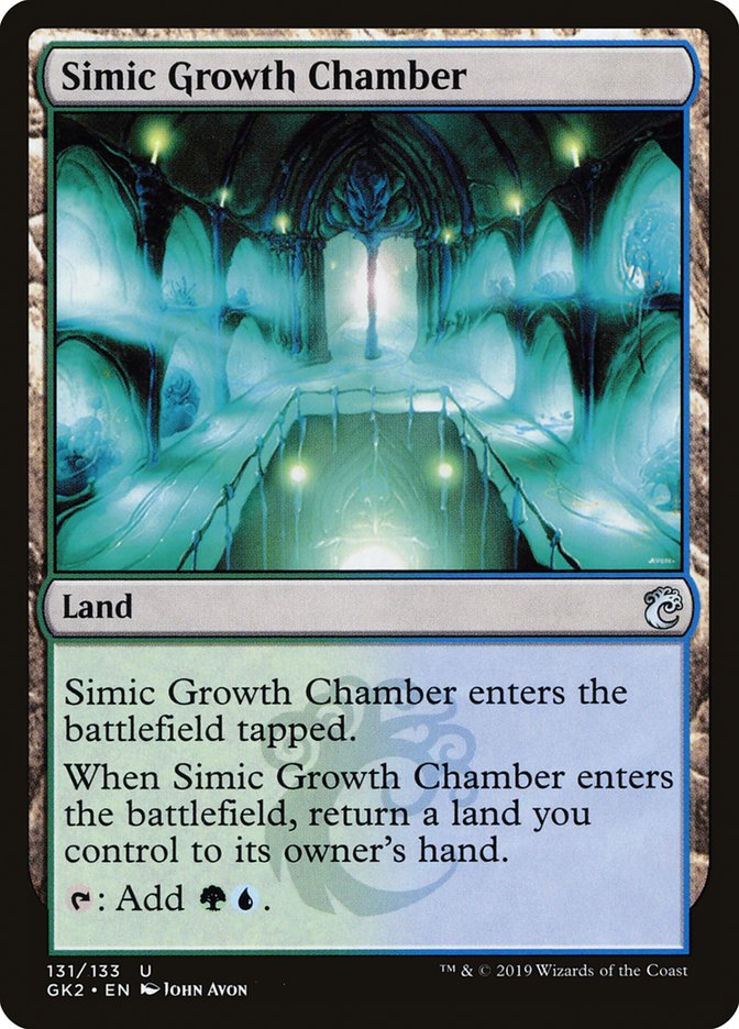 Simic Growth Chamber [Ravnica Allegiance Guild Kit] Magic: The Gathering