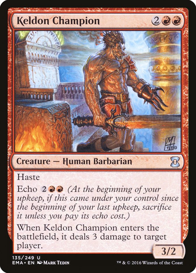 Keldon Champion [Eternal Masters] Magic: The Gathering