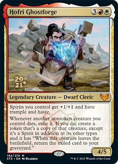 Hofri Ghostforge [Strixhaven: School of Mages Prerelease Promos] Magic: The Gathering
