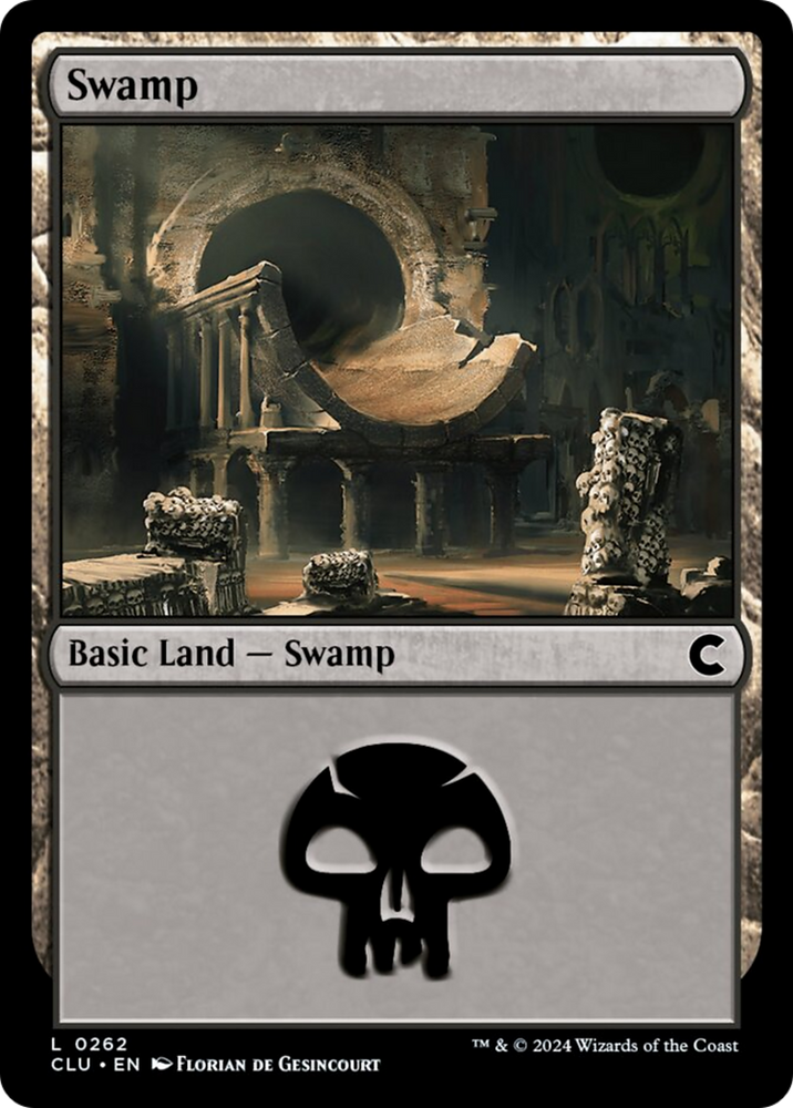 Swamp (0262) [Ravnica: Clue Edition] Magic: The Gathering