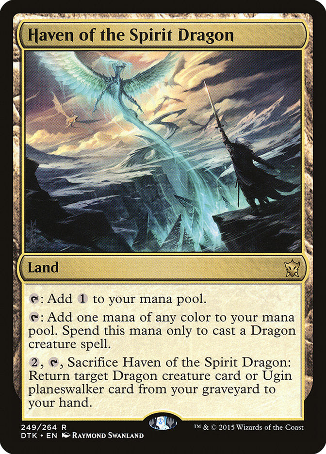 Haven of the Spirit Dragon [Dragons of Tarkir] Magic: The Gathering