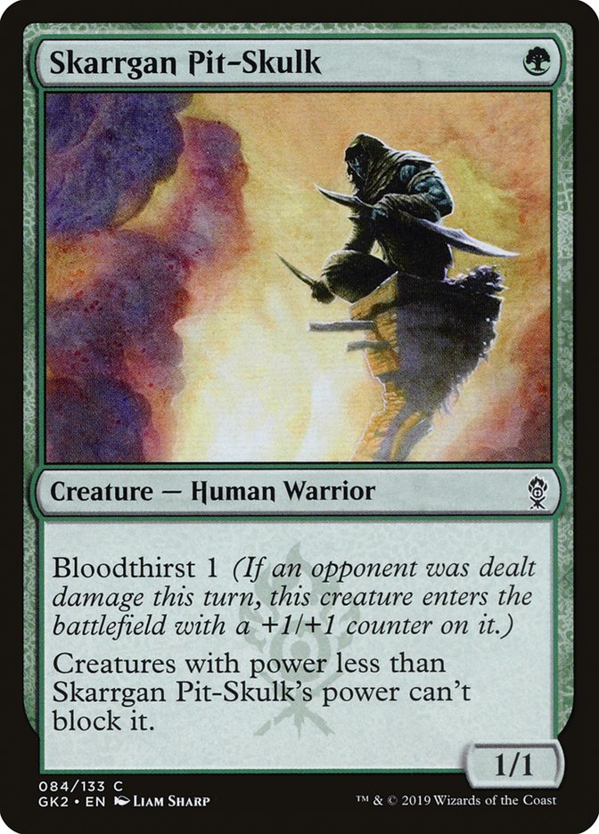Skarrgan Pit-Skulk [Ravnica Allegiance Guild Kit] Magic: The Gathering