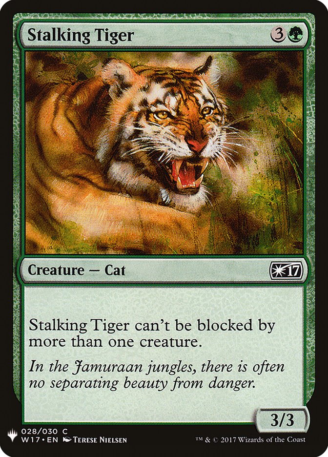 Stalking Tiger [Mystery Booster] Magic: The Gathering