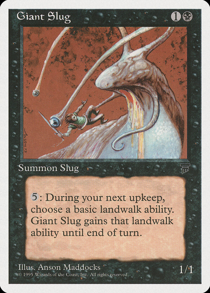Giant Slug [Chronicles] Magic: The Gathering