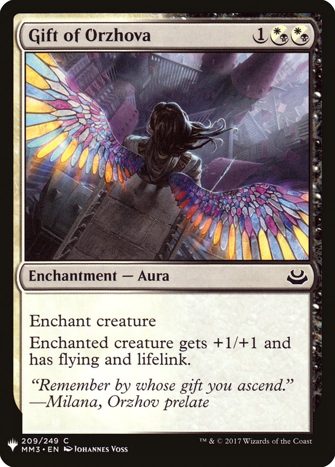Gift of Orzhova [Mystery Booster] Magic: The Gathering