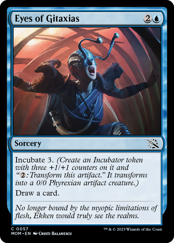 Eyes of Gitaxias [March of the Machine] Magic: The Gathering