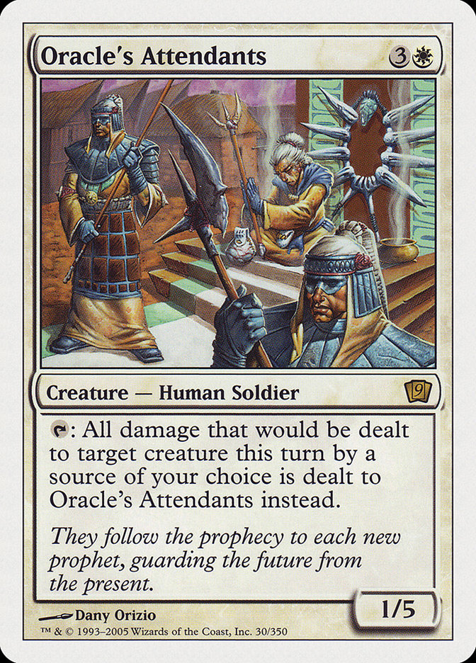 Oracle's Attendants [Ninth Edition] Magic: The Gathering