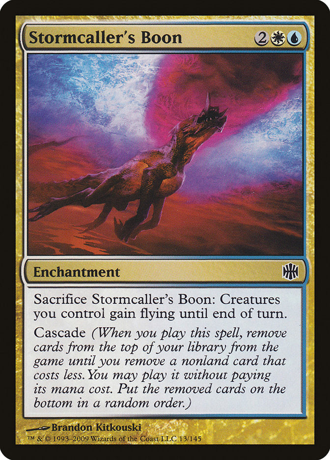 Stormcaller's Boon [Alara Reborn] Magic: The Gathering