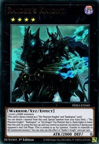 Raider's Knight [PHRA-EN040] Ultra Rare Yu-Gi-Oh!