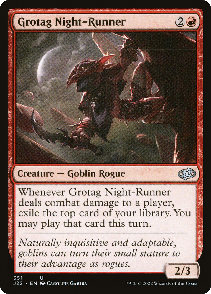 Grotag Night-Runner [Jumpstart 2022] Magic: The Gathering