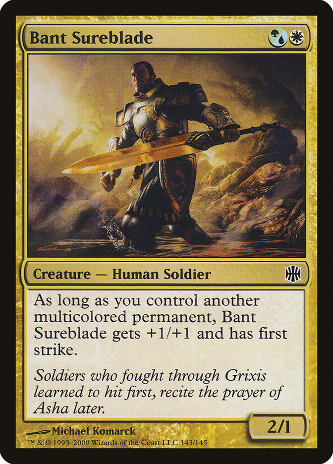 Bant Sureblade [Alara Reborn] Magic: The Gathering