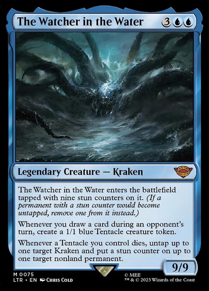 The Watcher in the Water [The Lord of the Rings: Tales of Middle-Earth] Magic: The Gathering