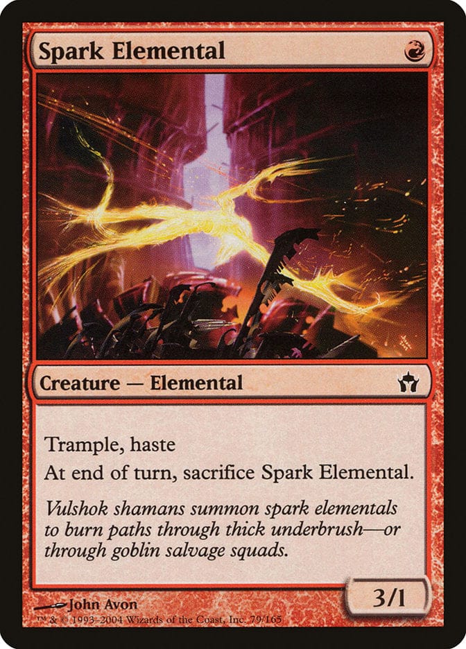 Spark Elemental [Fifth Dawn] Magic: The Gathering