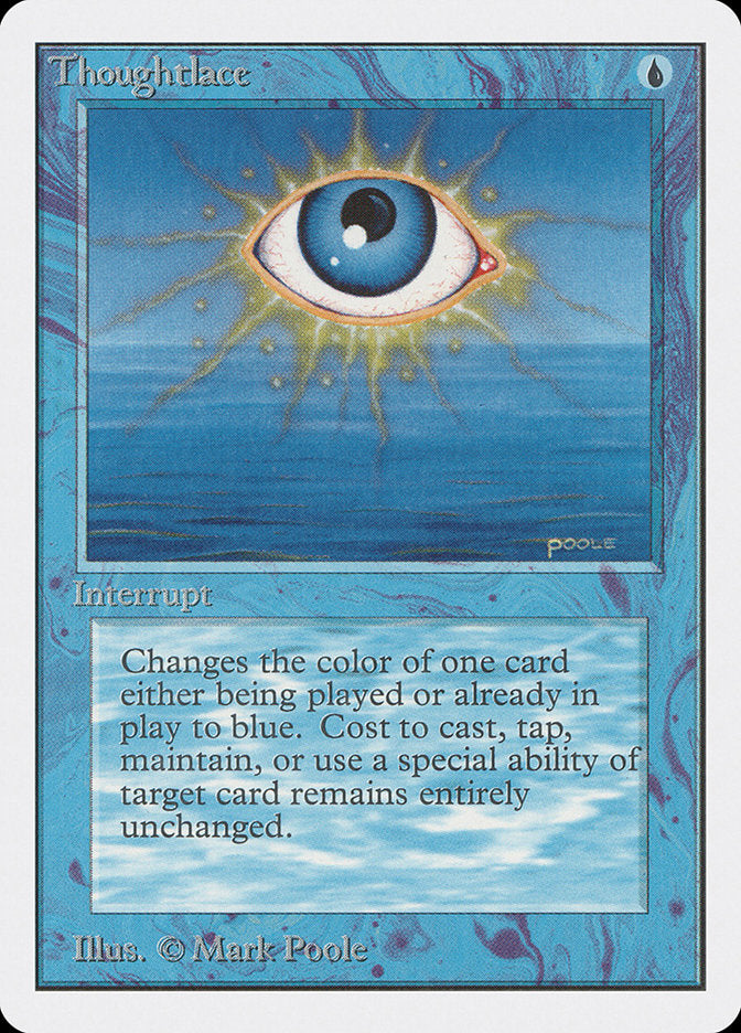Thoughtlace [Unlimited Edition] Magic: The Gathering