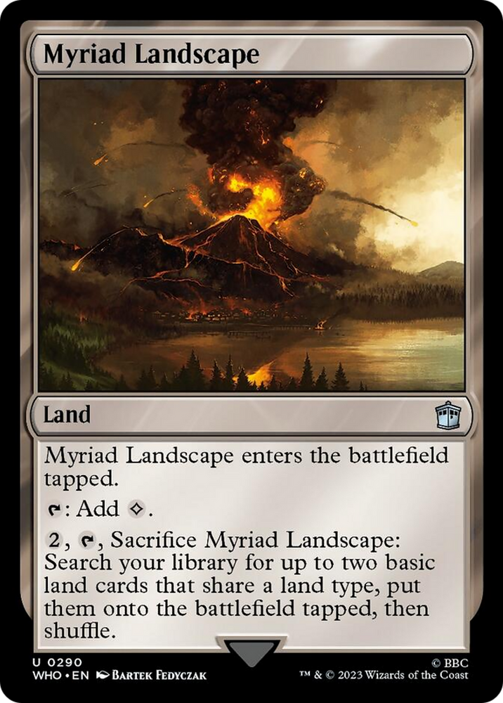 Myriad Landscape [Doctor Who] Magic: The Gathering